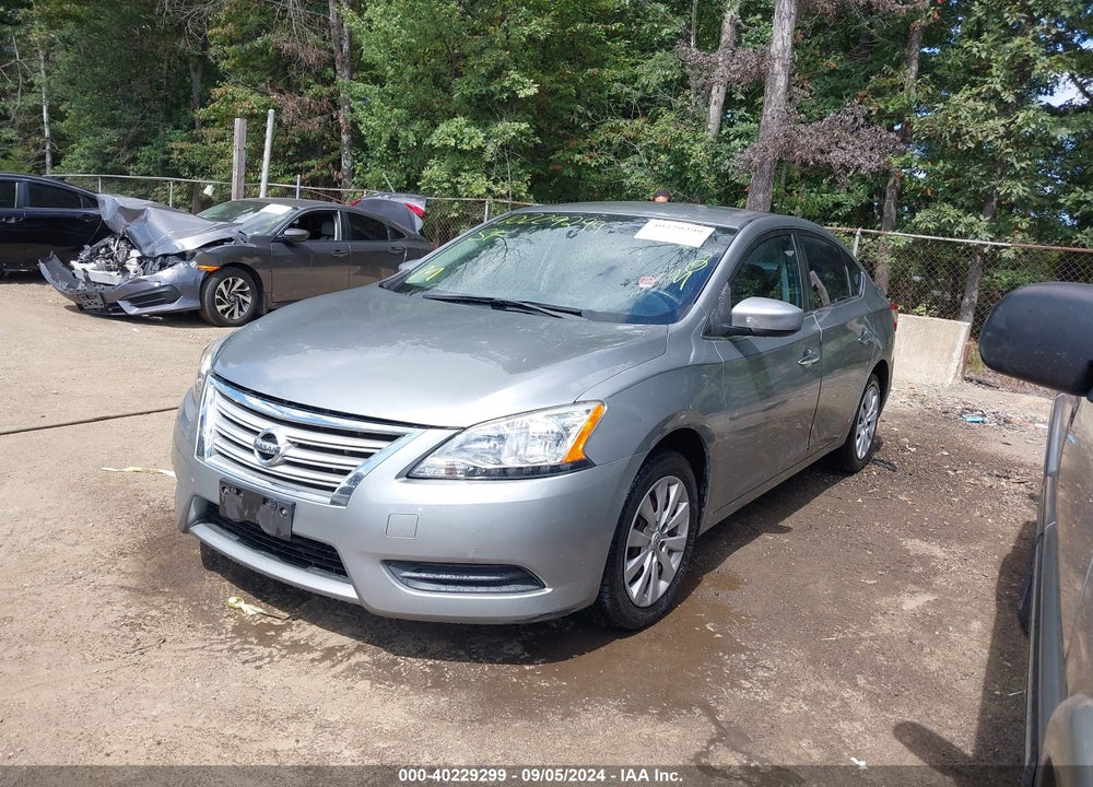 2014 NISSAN SENTRA SV VIN: 3N1AB7AP4EY325382