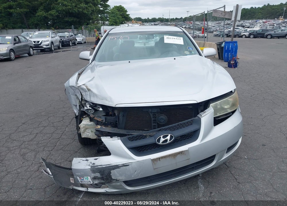 2007 HYUNDAI SONATA GLS VIN: 5NPET46C17H241570