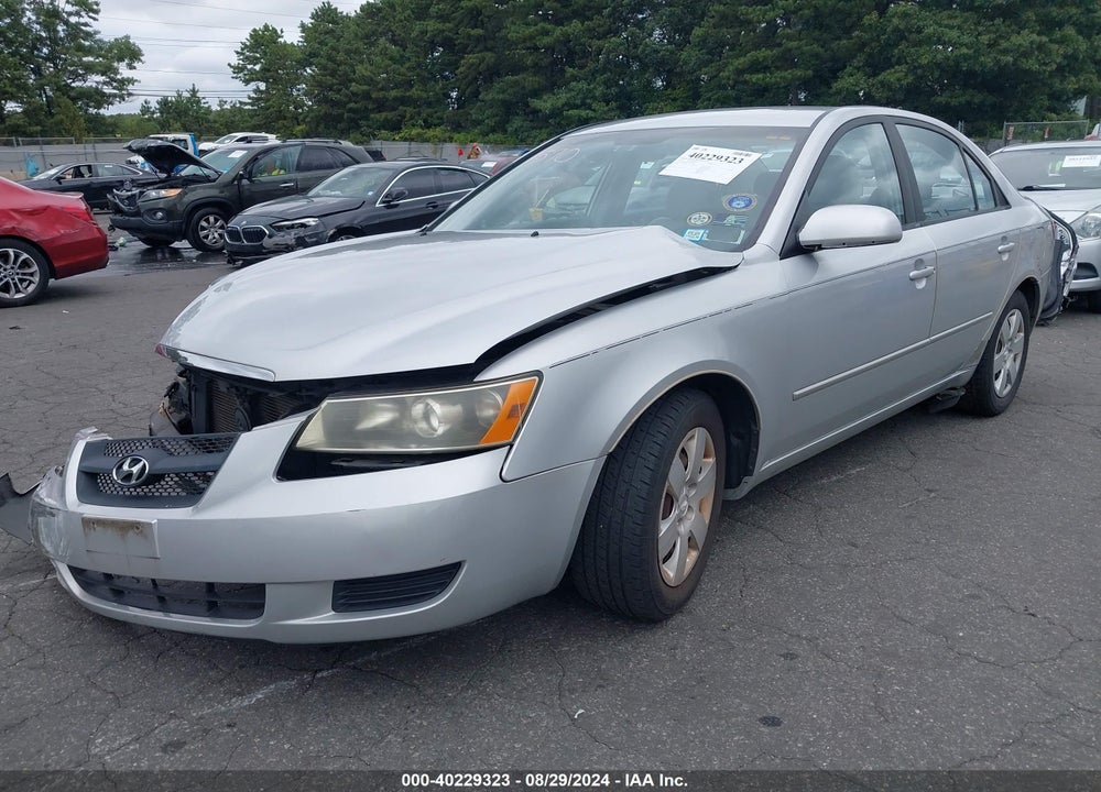 2007 HYUNDAI SONATA GLS VIN: 5NPET46C17H241570