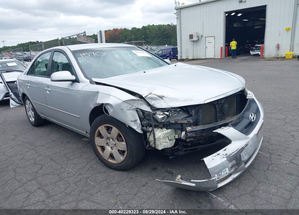 2007 HYUNDAI SONATA GLS VIN: 5NPET46C17H241570