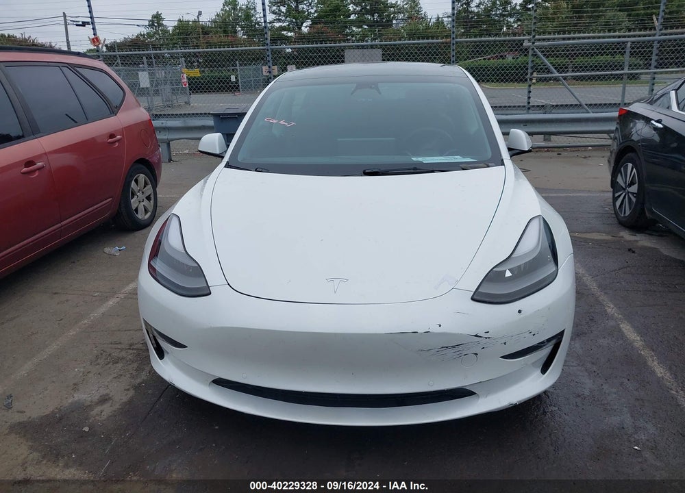 2022 TESLA MODEL 3 LONG RANGE DUAL MOTOR ALL-WHEEL DRIVE VIN: 5YJ3E1EB5NF339229