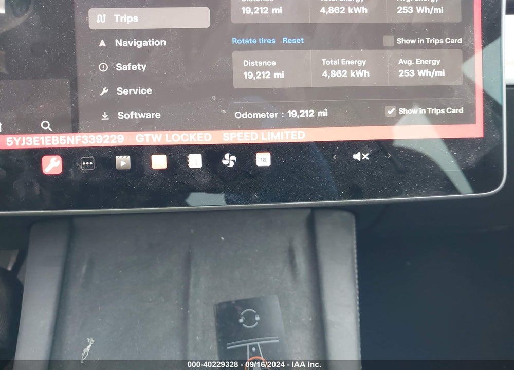 2022 TESLA MODEL 3 LONG RANGE DUAL MOTOR ALL-WHEEL DRIVE VIN: 5YJ3E1EB5NF339229