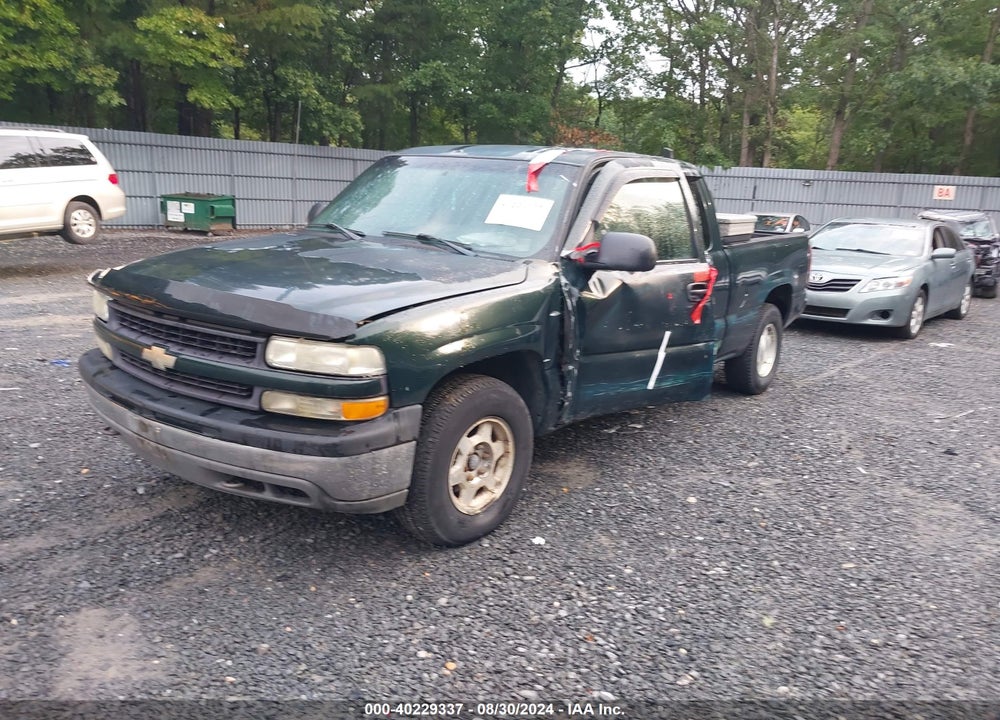 2001 CHEVROLET SILVERADO 1500 VIN: 1GCEK19VX1E242660