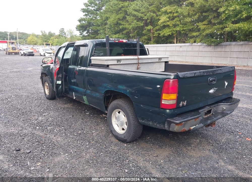 2001 CHEVROLET SILVERADO 1500 VIN: 1GCEK19VX1E242660