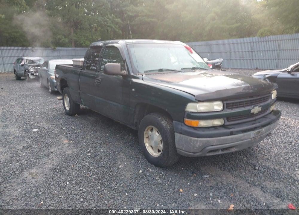2001 CHEVROLET SILVERADO 1500 VIN: 1GCEK19VX1E242660