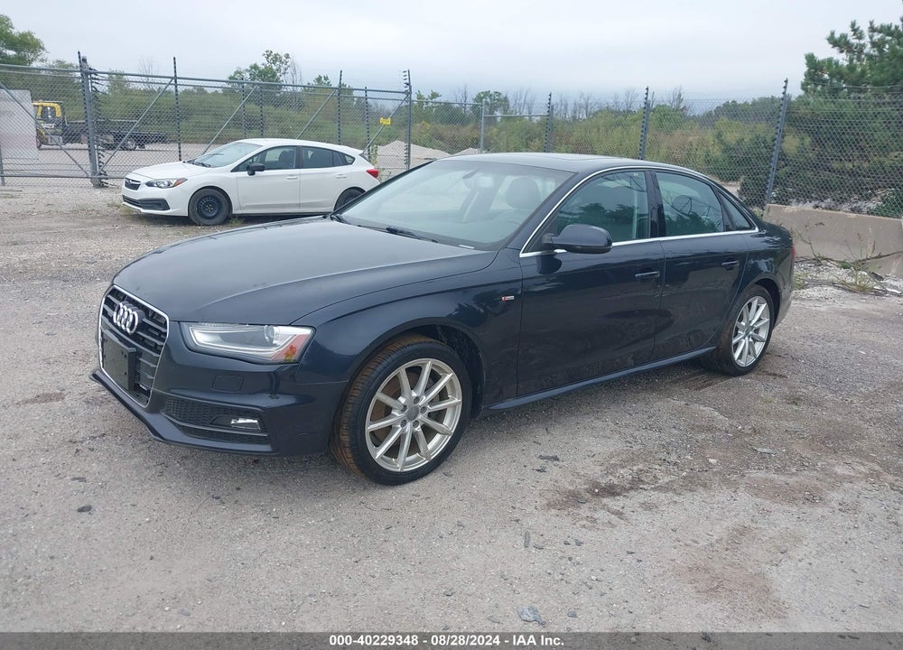 2014 AUDI A4 2.0T PREMIUM VIN: WAUFFAFL9EA058896
