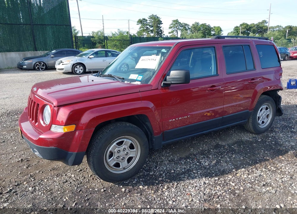 2016 JEEP PATRIOT SPORT VIN: 1C4NJPBA7GD669824
