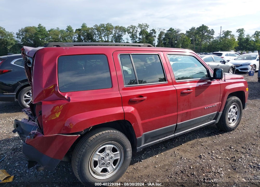 2016 JEEP PATRIOT SPORT VIN: 1C4NJPBA7GD669824