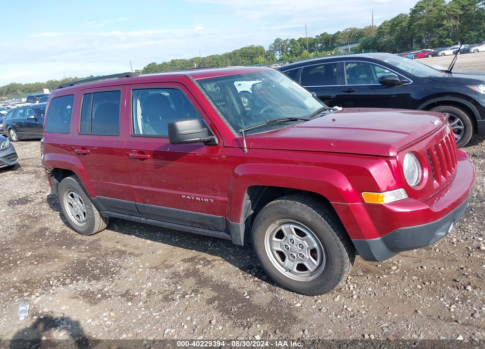 2016 JEEP PATRIOT SPORT VIN: 1C4NJPBA7GD669824