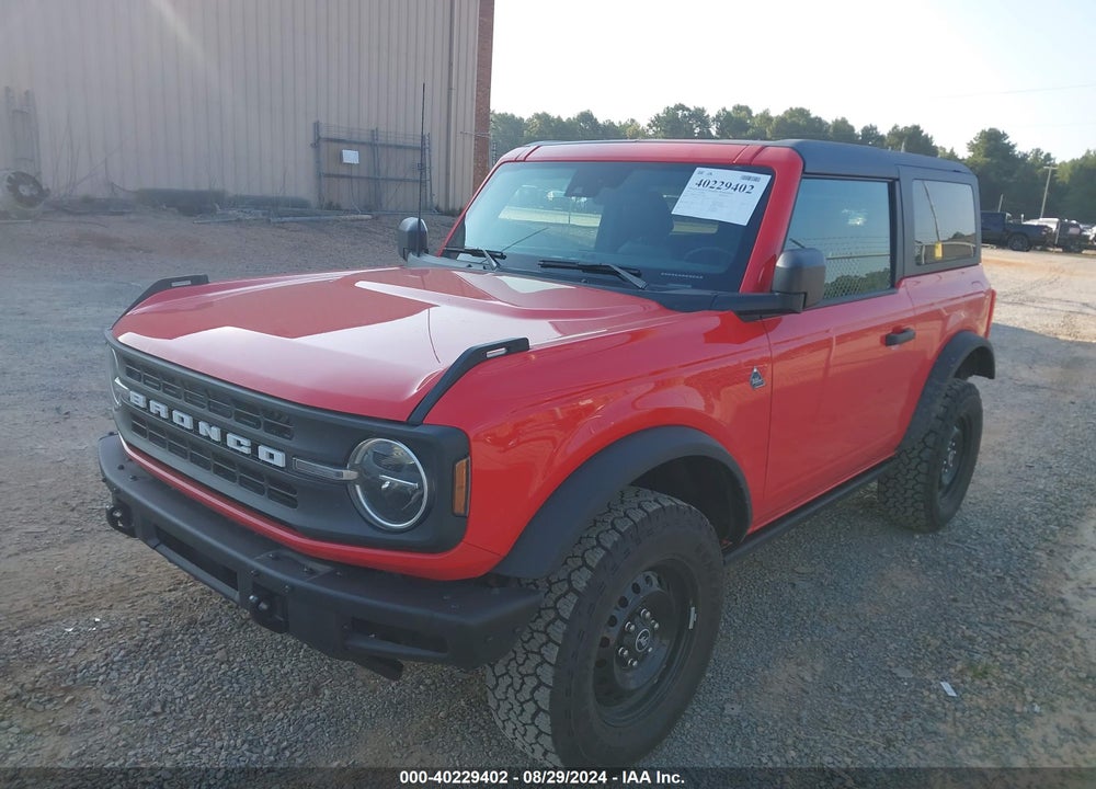 2022 FORD BRONCO BLACK DIAMOND VIN: 1FMDE5CH8NLB73820