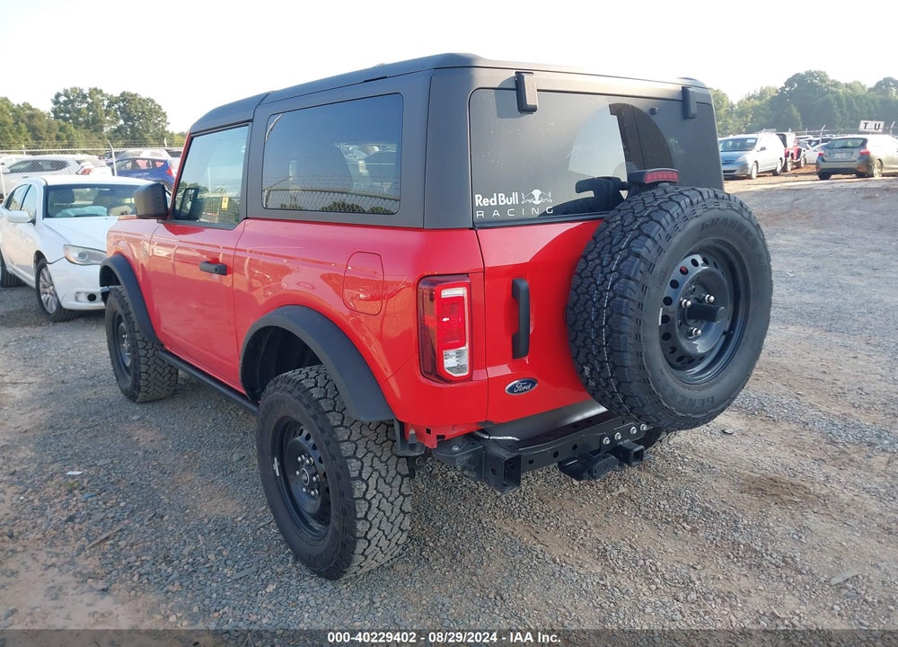 2022 FORD BRONCO BLACK DIAMOND VIN: 1FMDE5CH8NLB73820