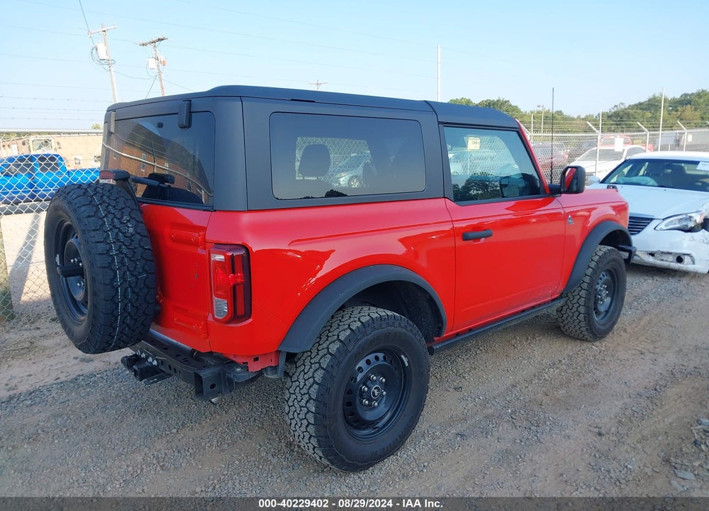 2022 FORD BRONCO BLACK DIAMOND VIN: 1FMDE5CH8NLB73820