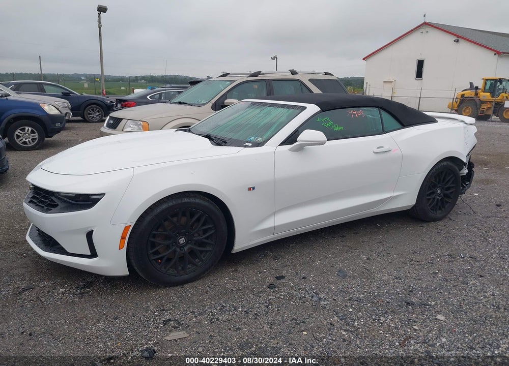 2020 CHEVROLET CAMARO RWD 1LT VIN: 1G1FB3DS9L0113248