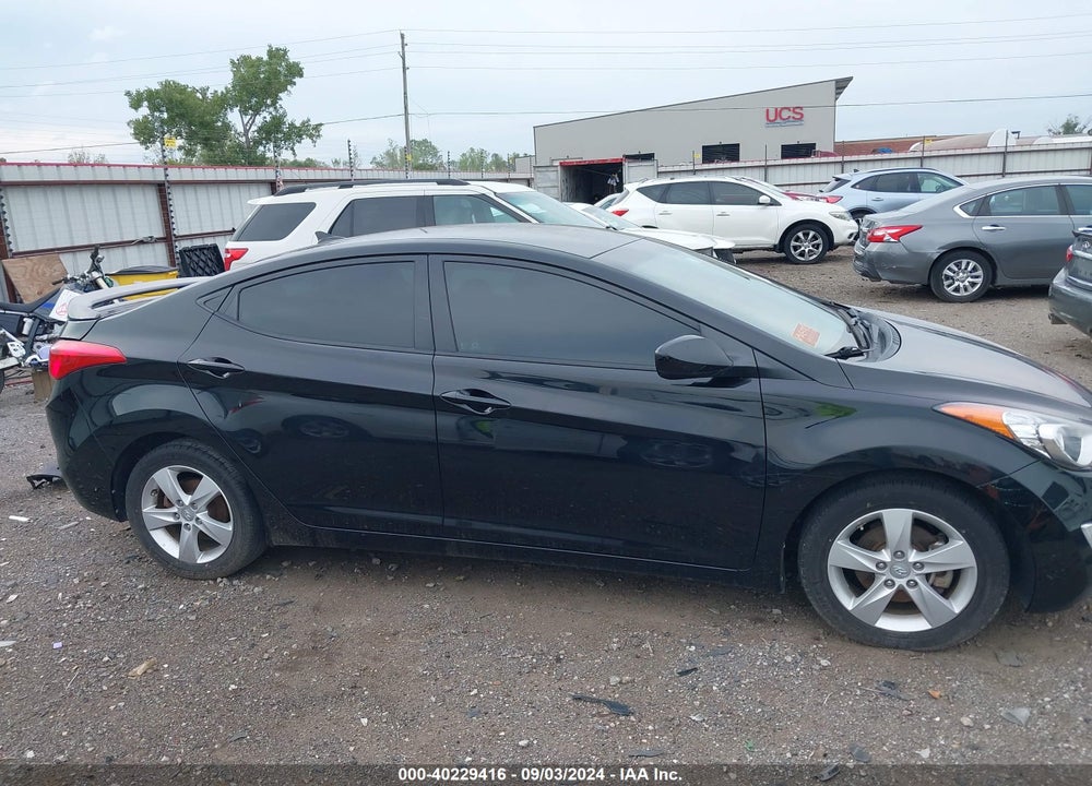 2013 HYUNDAI ELANTRA GLS VIN: 5NPDH4AE9DH441632