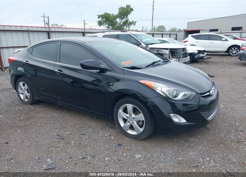 2013 HYUNDAI ELANTRA GLS VIN: 5NPDH4AE9DH441632