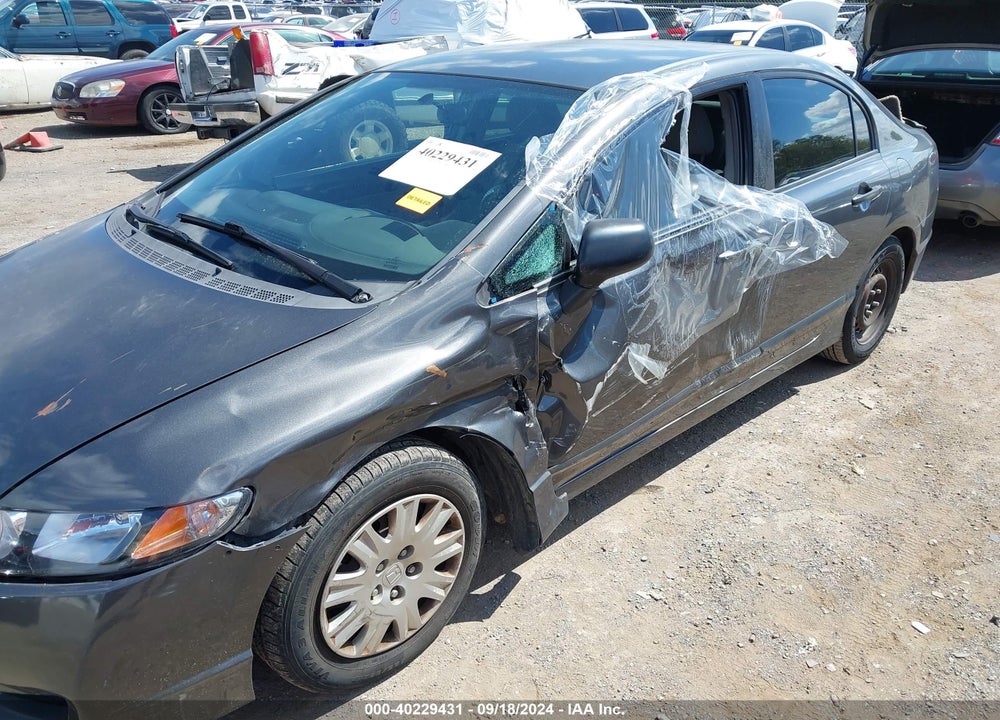 2010 HONDA CIVIC VP VIN: 19XFA1F37AE041734