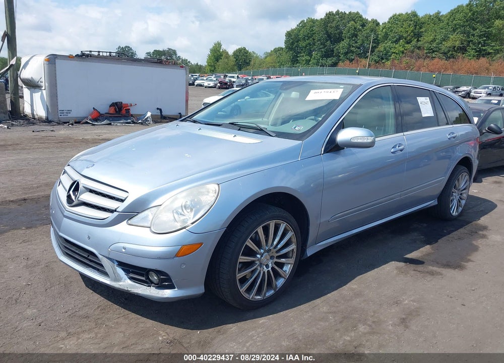 2008 MERCEDES-BENZ R 350 4MATIC VIN: 4JGCB65E28A071846