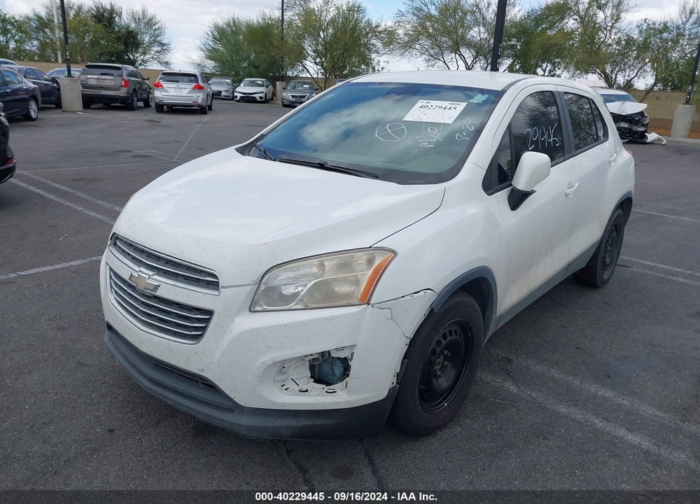 2015 CHEVROLET TRAX 1LS VIN: KL7CJKSB6FB120982