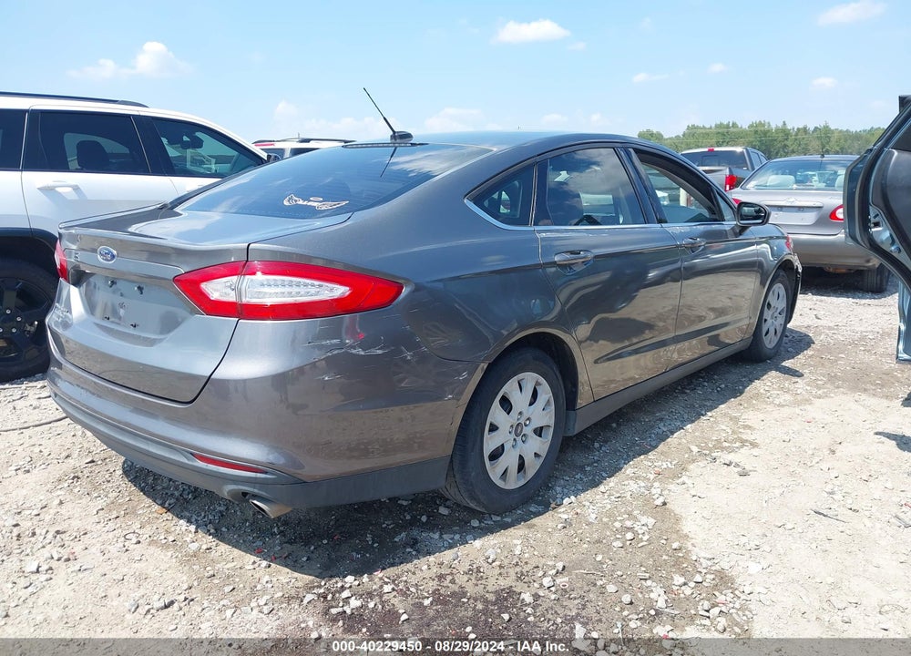 2014 FORD FUSION S VIN: 3FA6P0G76ER159806
