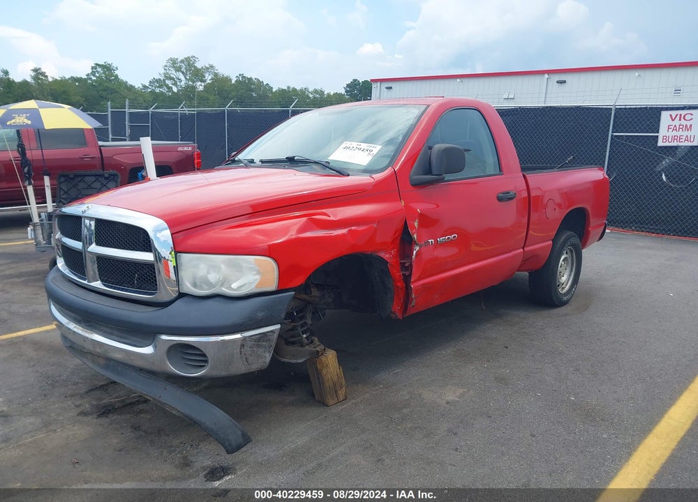 2005 DODGE RAM 1500 ST VIN: 1D7HA16N55J642634