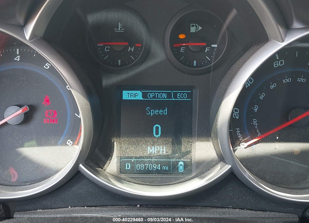2014 CHEVROLET CRUZE ECO AUTO VIN: 1G1PH5SB7E7247137