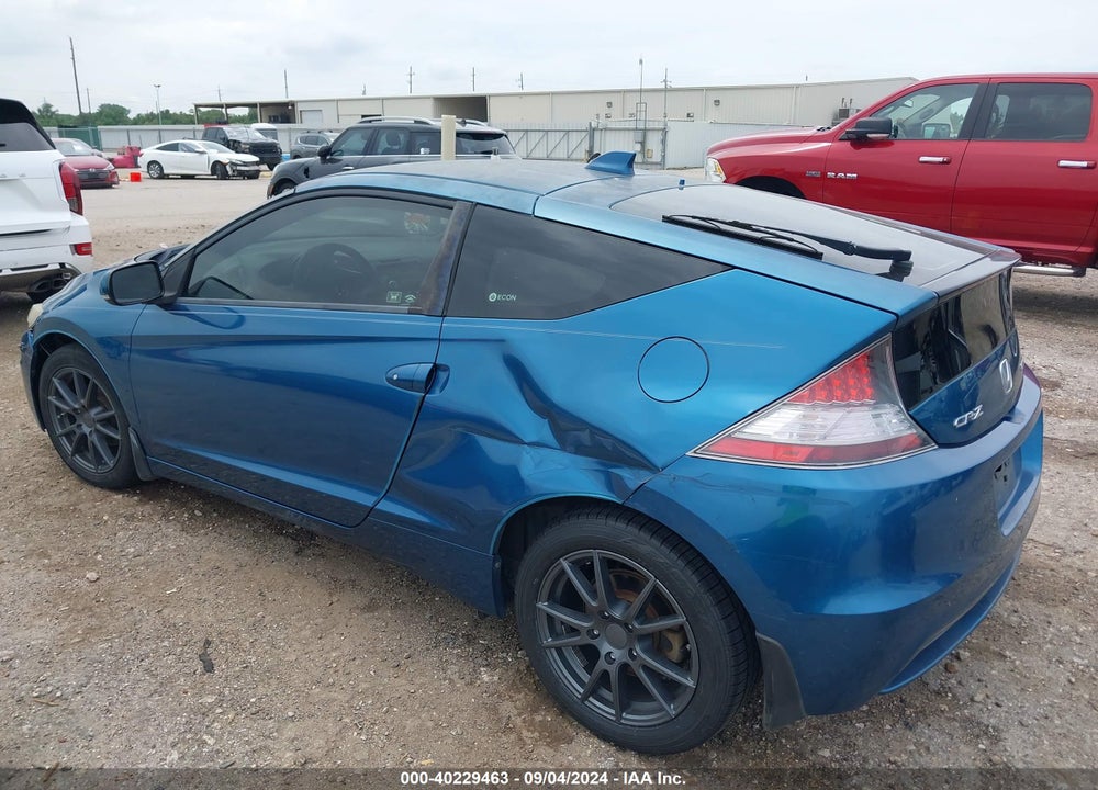 2013 HONDA CR-Z VIN: JHMZF1D43DS003993