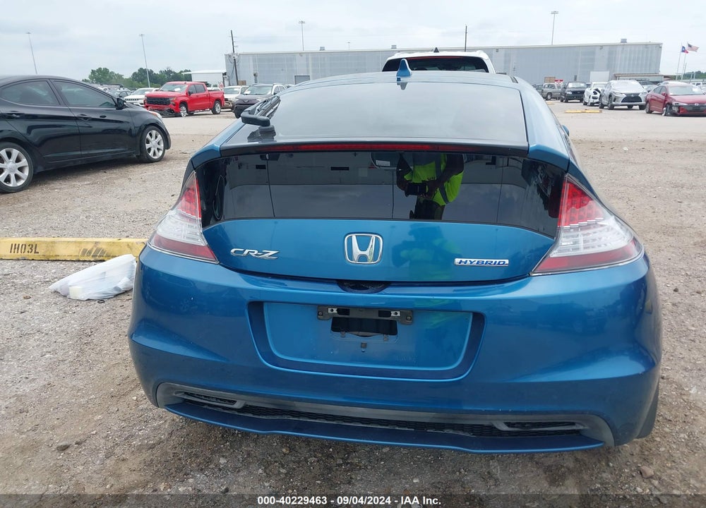 2013 HONDA CR-Z VIN: JHMZF1D43DS003993