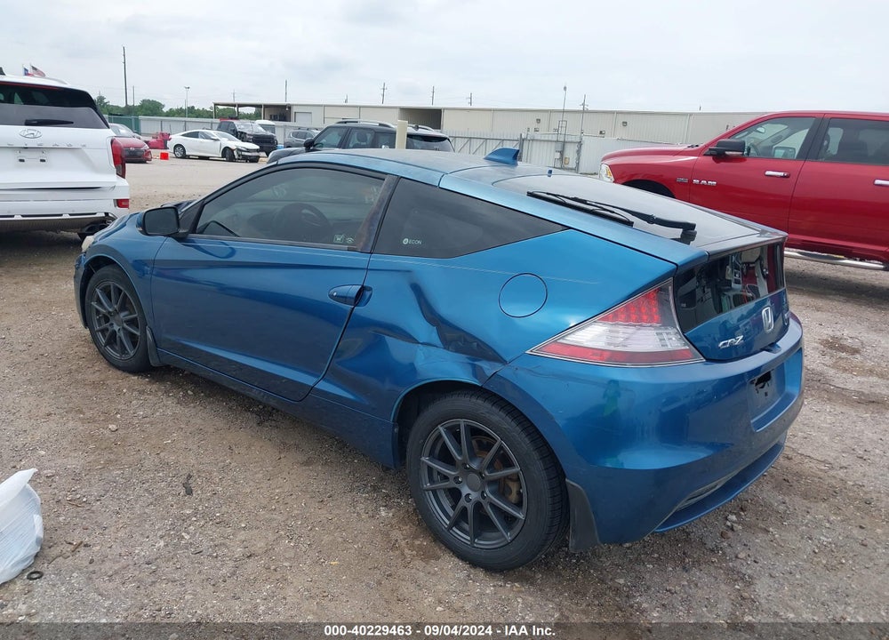 2013 HONDA CR-Z VIN: JHMZF1D43DS003993