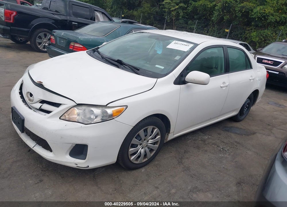 2012 TOYOTA COROLLA LE VIN: 5YFBU4EE1CP060081