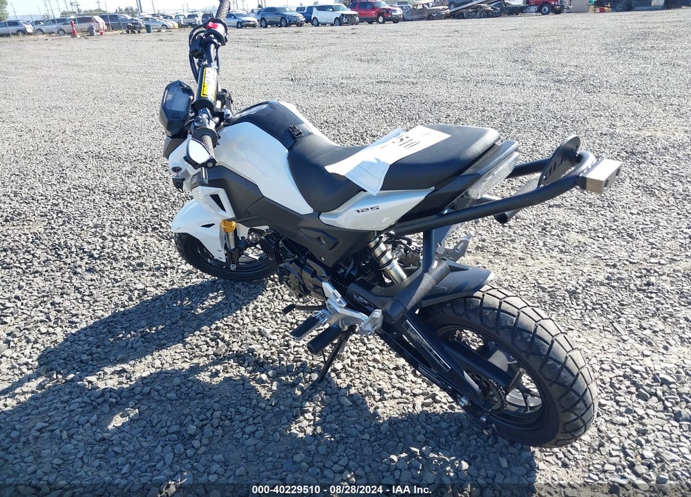 2019 HONDA GROM 125 VIN: MLHJC7512K5104479