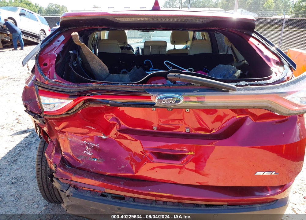 2017 FORD EDGE SEL VIN: 2FMPK3J84HBB93340