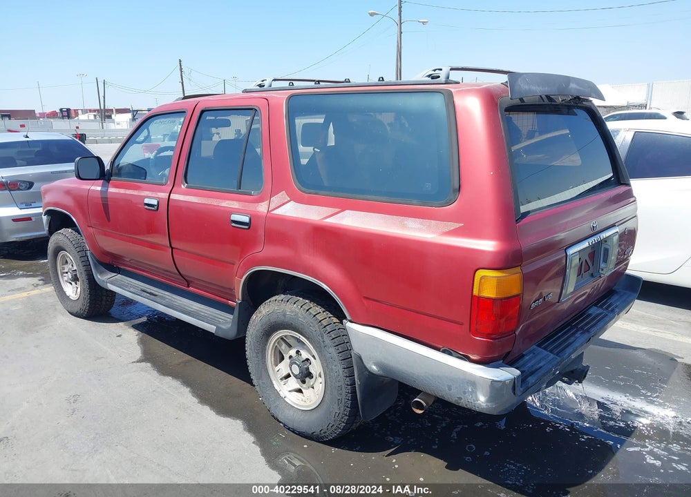 1993 TOYOTA 4RUNNER VN29 SR5 VIN: JT3VN29V4P0016377