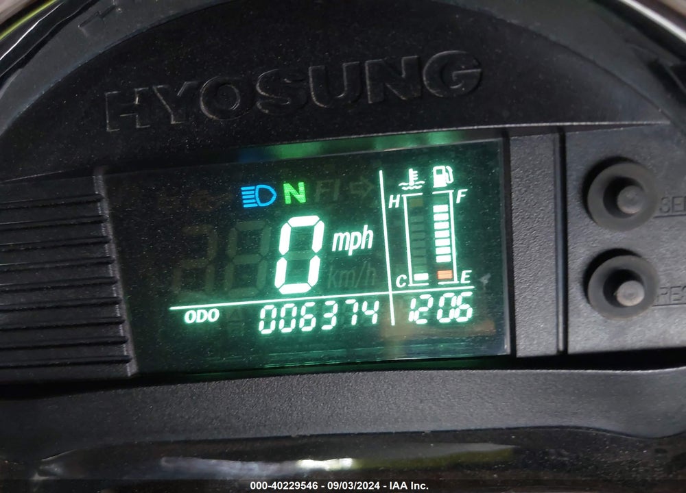 2008 HYOSUNG GV650 VIN: KM4VP571781602927