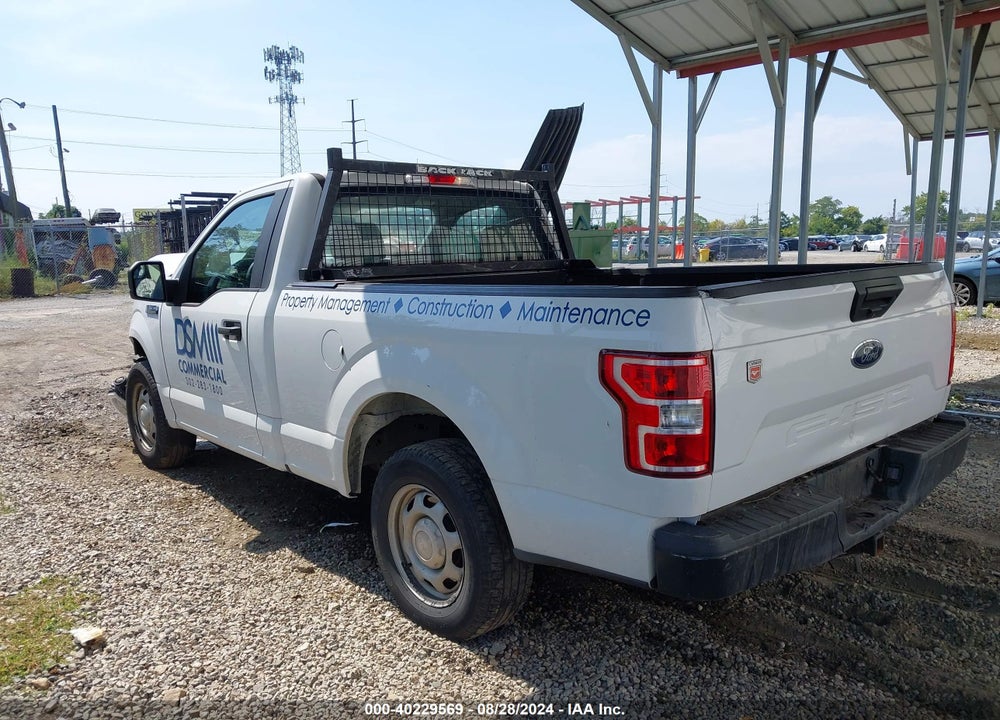 2018 FORD F-150 VIN: 1FTMF1CB8JFB19092