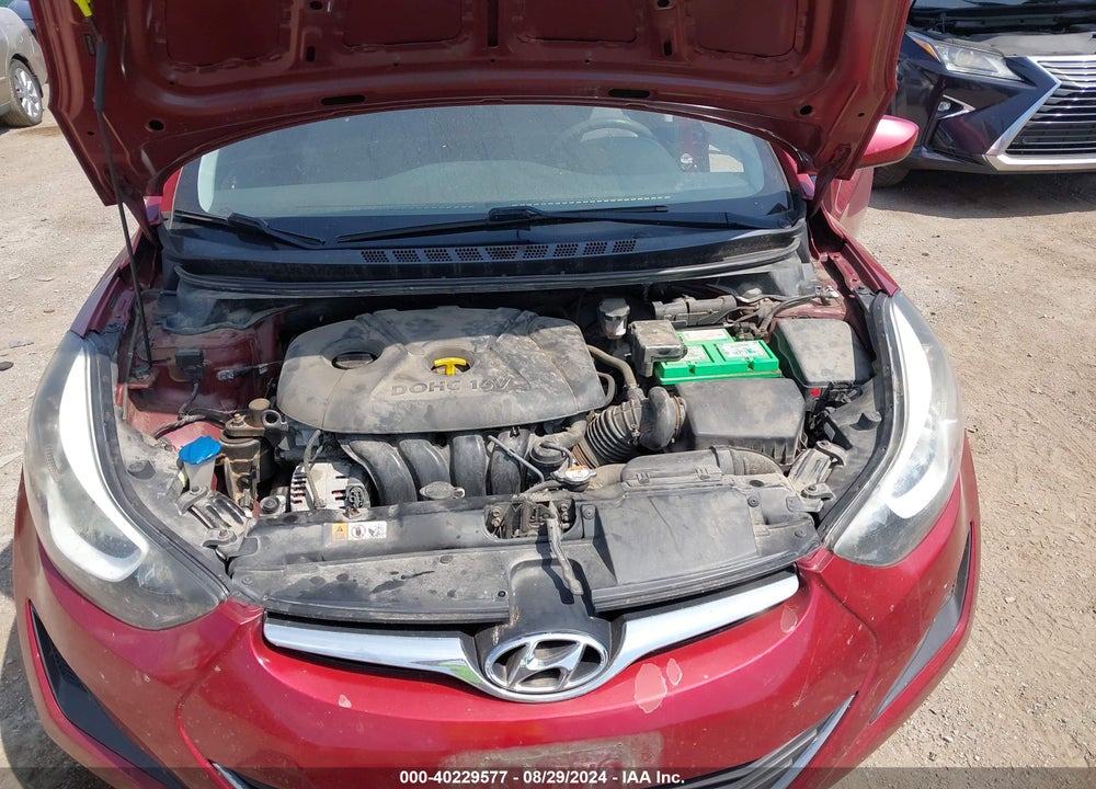 2016 HYUNDAI ELANTRA SE VIN: 5NPDH4AE1GH665255