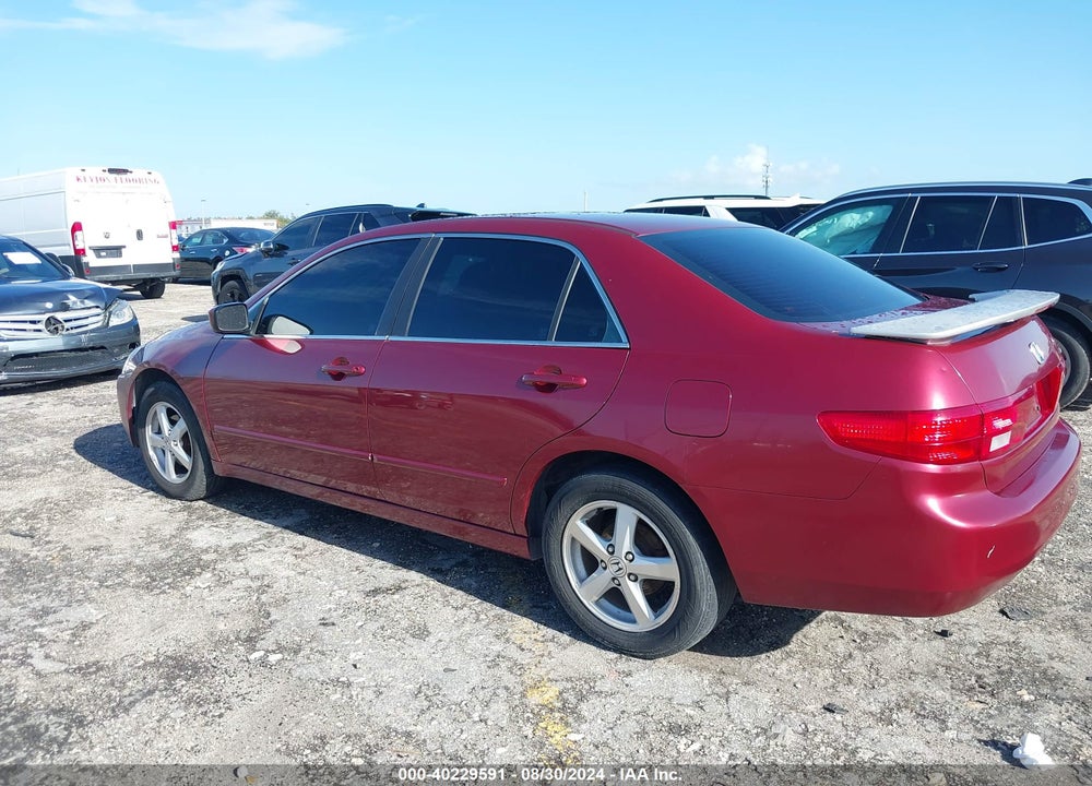 2005 HONDA ACCORD 2.4 EX VIN: 1HGCM56705A131239