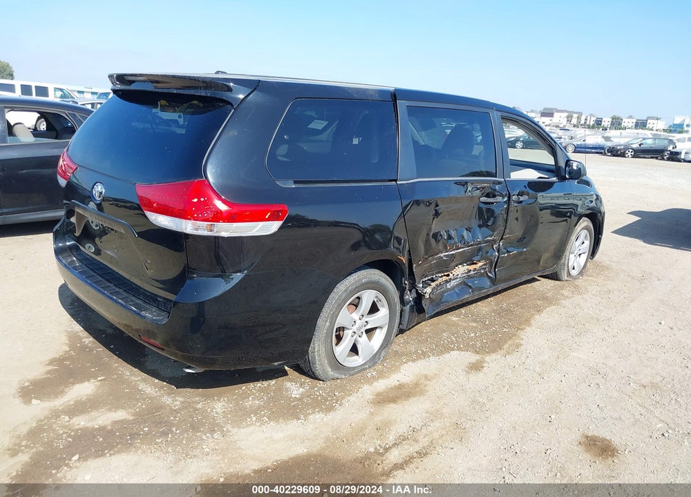 2014 TOYOTA SIENNA L V6 7 PASSENGER VIN: 5TDZK3DC2ES483518