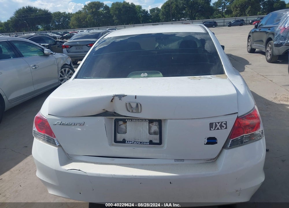 2010 HONDA ACCORD 2.4 EX VIN: 1HGCP2F77AA006738