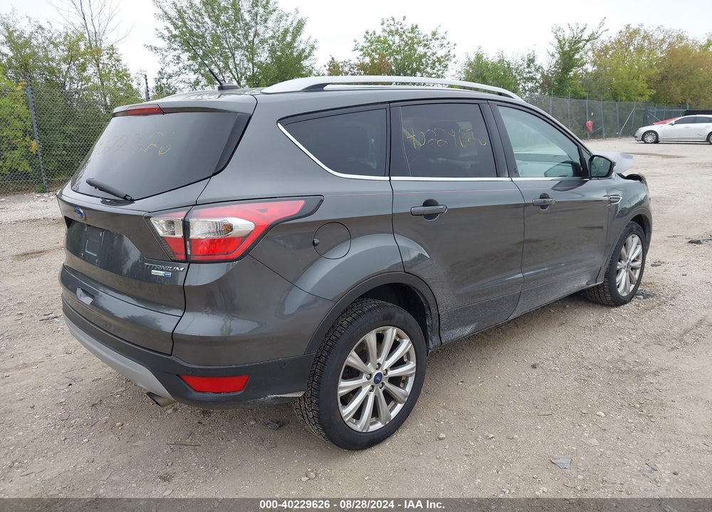 2017 FORD ESCAPE TITANIUM VIN: 1FMCU9J93HUB57685