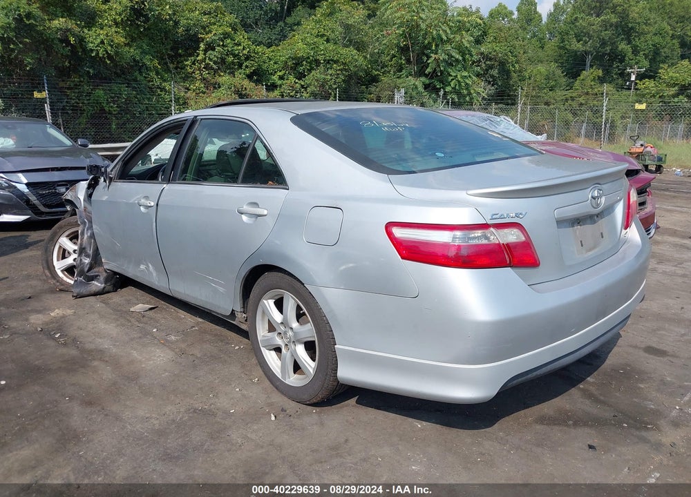 2007 TOYOTA CAMRY SE VIN: 4T1BE46K97U699542