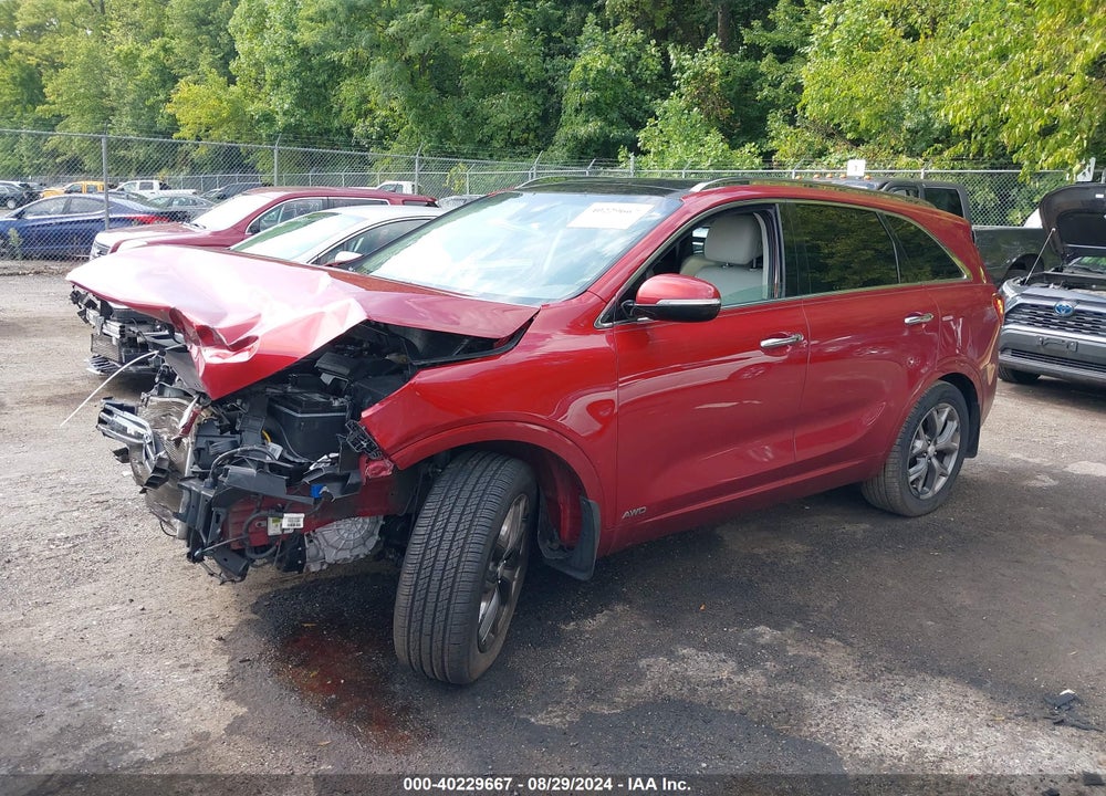2017 KIA SORENTO 3.3L SX VIN: 5XYPKDA50HG232470