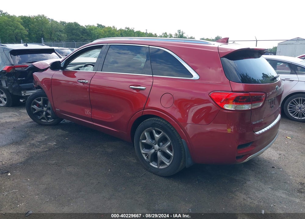 2017 KIA SORENTO 3.3L SX VIN: 5XYPKDA50HG232470