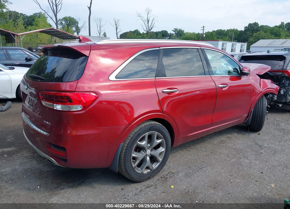 2017 KIA SORENTO 3.3L SX VIN: 5XYPKDA50HG232470