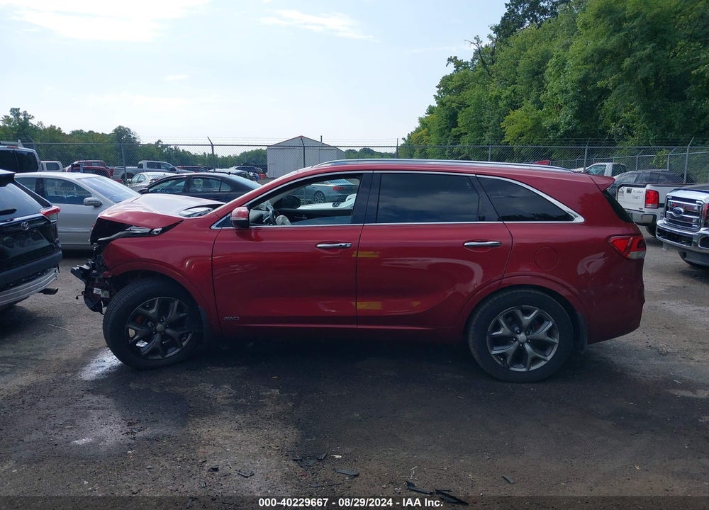 2017 KIA SORENTO 3.3L SX VIN: 5XYPKDA50HG232470