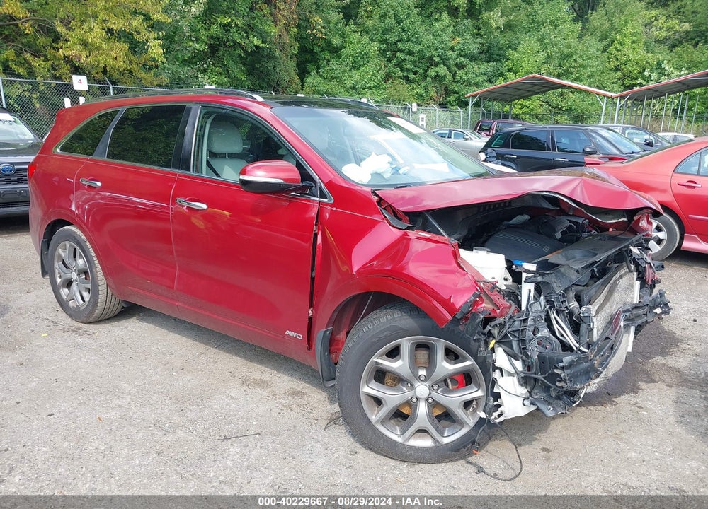 2017 KIA SORENTO 3.3L SX VIN: 5XYPKDA50HG232470
