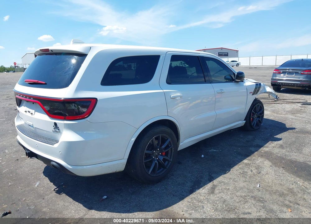 2018 DODGE DURANGO SRT AWD VIN: 1C4SDJGJ9JC218293