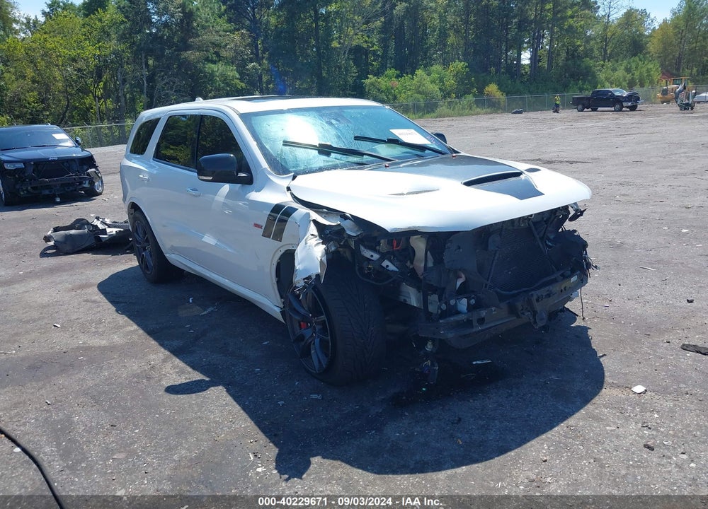 2018 DODGE DURANGO SRT AWD VIN: 1C4SDJGJ9JC218293