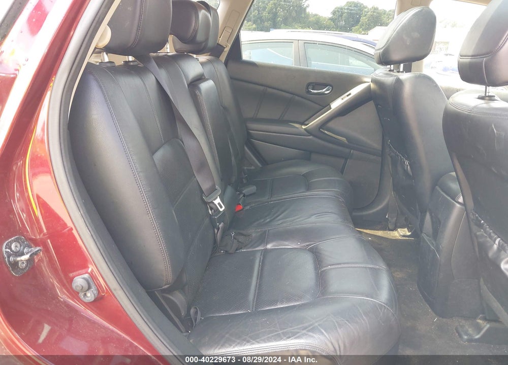 2012 NISSAN MURANO SL VIN: JN8AZ1MWXCW221335