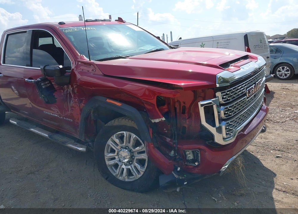 2022 GMC SIERRA 2500HD 4WD  STANDARD BED DENALI VIN: 1GT49REY7NF285634