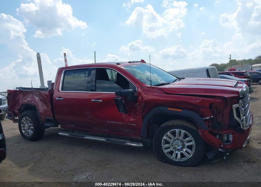 2022 GMC SIERRA 2500HD 4WD  STANDARD BED DENALI VIN: 1GT49REY7NF285634